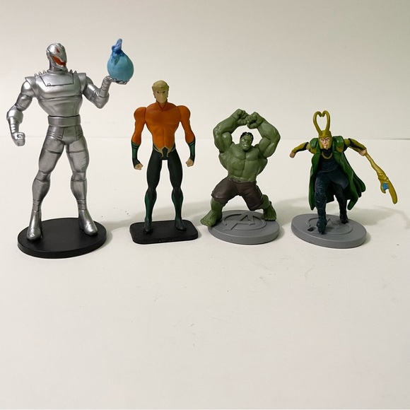 Superhero Action Figure Lot Marvel DC Comics Assorted Sizes - Picture 12 of 15